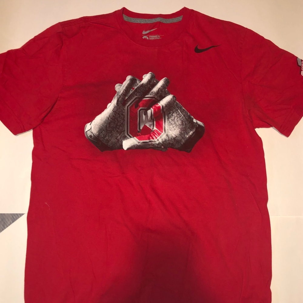 Nike Ohio state block O football tee shirt